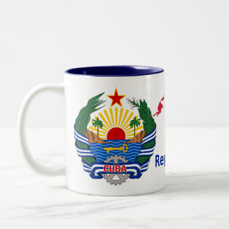 Cuba Mug / Kuba Tasse Tweekleurige Koffiemok