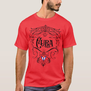 Cuba ontwerp 1 t-shirt