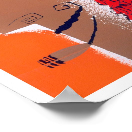 Cuba poster van het klassieke reizen (Hoek)