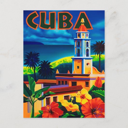  Cuba-reizen Briefkaart (Voorkant)