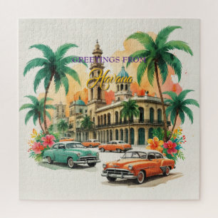  Cuba reizen - Groeten uit Havana Legpuzzel
