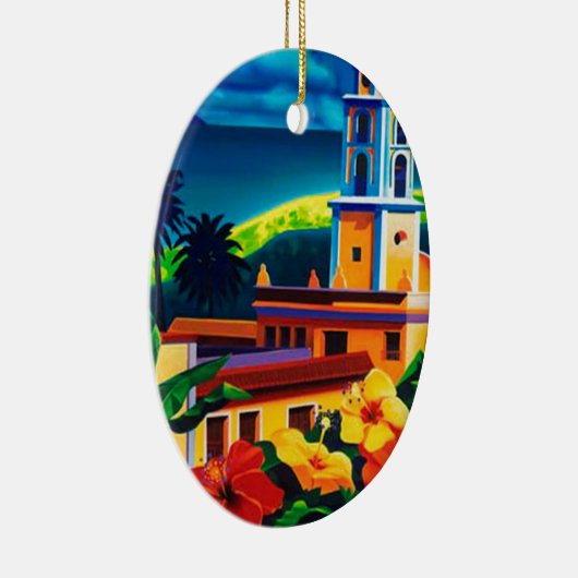 Cuba-reizen Keramisch Ornament (Rechts)