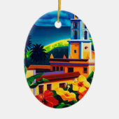 Cuba-reizen Keramisch Ornament (Voorkant)