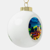  Cuba-reizen Keramische Bal Ornament (Links)