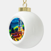  Cuba-reizen Keramische Bal Ornament (Rechts)