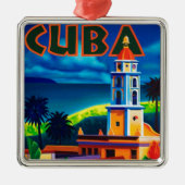  Cuba-reizen Metalen Ornament (Voorkant)