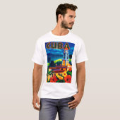Cuba-reizen T-shirt (Voorkant volledig)