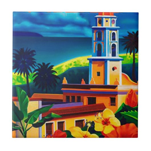 Cuba-reizen Tegeltje (Voorkant)