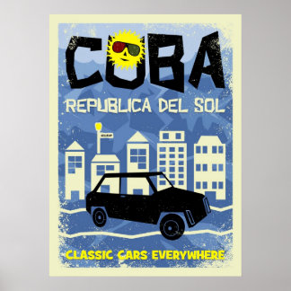 Cuba - Republica del Sol Poster