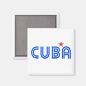 Cuba Retro Magneet (Voorkant / Achterkant)
