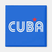 Cuba Retro Magneet (Voorkant)