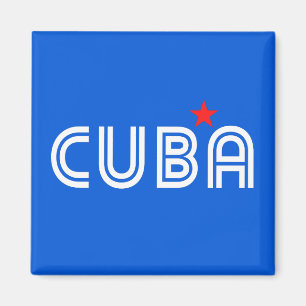 Cuba Retro Magneet