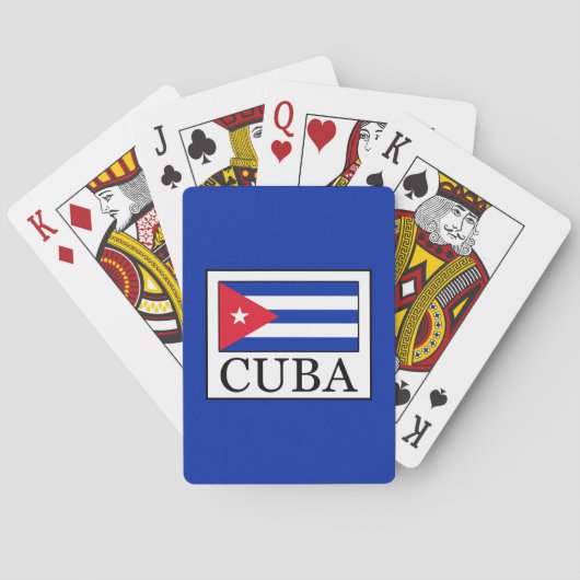 Cuba Speelkaarten (Achterkant)