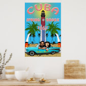 Cuba Spring Break 1962 Poster (Keuken)
