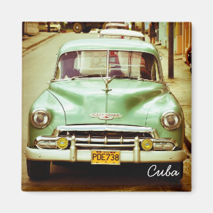 Cuba Square Magnet Magneet