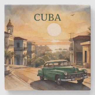 Cuba Stenen Onderzetter