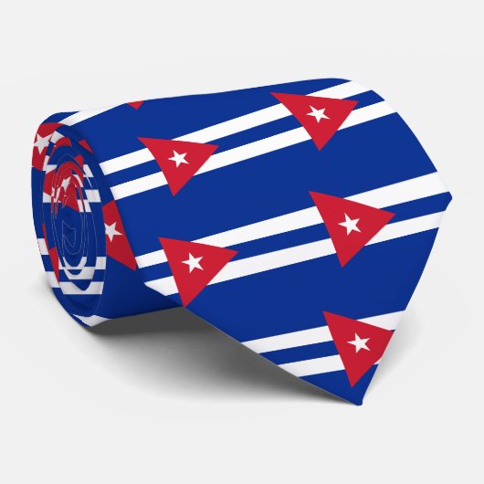 cuba stropdas (Opgerold)