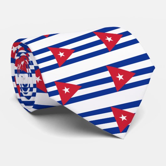 cuba stropdas (Opgerold)