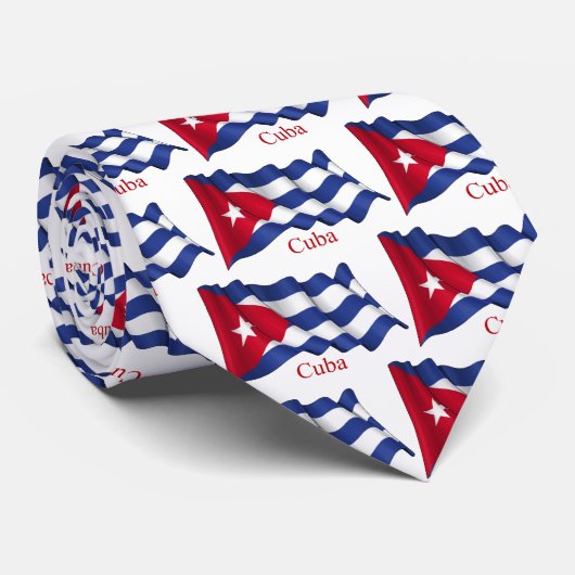 Cuba-Stropdas Stropdas (Opgerold)