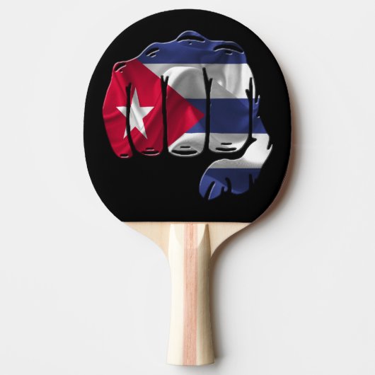 Cuba Tafeltennisbatje (Voorkant)