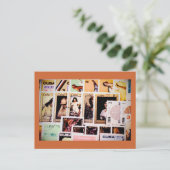 Cuba, timbres-poste vintages, Cartes postales (Debout devant)