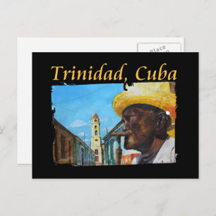 Cuba - Trinidad Cubaanse sigaar kunst Briefkaart
