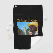 Cuba - Trinidad Cubaanse sigaar kunst Golfhanddoek (Insitu)
