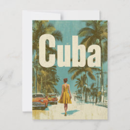 Cuba vintage briefkaart
