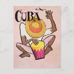 Cuba, vintage reis briefkaart