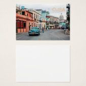 Cuba Visitekaartje (Voorkant /achterkant)