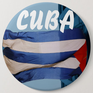 Cuba vlag badge ronde button 6,0 cm