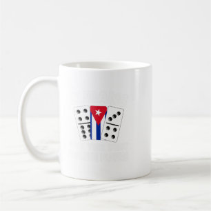 Cuba Vlag Domino Amerikaans Cubaans Cubaans Cubana Koffiemok