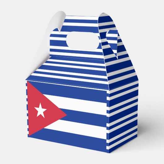 Cuba vlag Favor Box Bedankdoosjes (Voorkant Zijde)