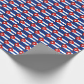 Cuba Vlag Honeycomb Wrapping Paper Cadeaupapier (Hoek)