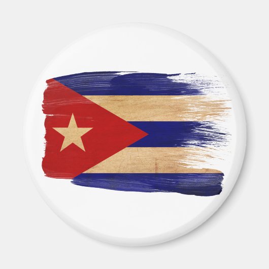 Cuba Vlag Magneten (Voorkant)