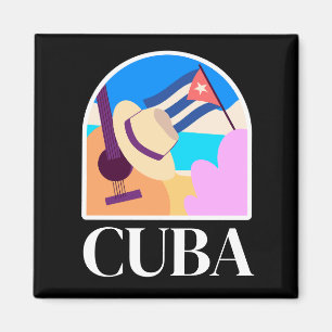 Cuba Vlag Salsa  Magneet