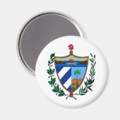 Cuba Wapenschild CU Magneet (Voorkant / Achterkant)