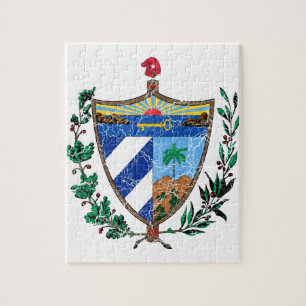 Cuba - wapenschild legpuzzel