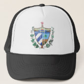 Cuba - wapenschild trucker pet (Voorkant)
