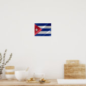 Cuba - Waver Flag - Poster (Keuken)