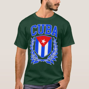 Cubaans collegiaal wapen t-shirt