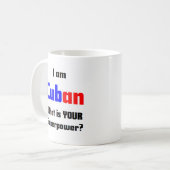 cubaans koffiemok (Voorkant links)