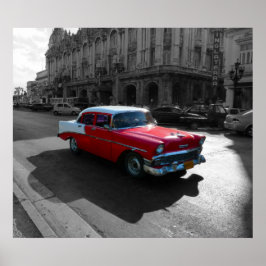 Cubaans verkeer poster