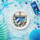 Cubaans wapenschild Bord (Feest)