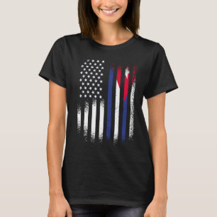 Cubaanse Amerikaanse Hispanic Heritage Month Cuba T-shirt
