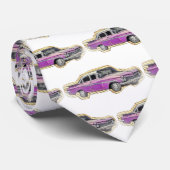 Cubaanse auto Stropdas (Opgerold)