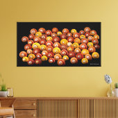 Cubaanse boomslakken canvas afdruk (Insitu (Woonkamer))