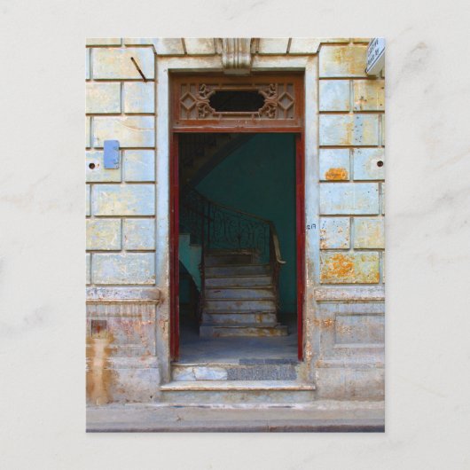 Cubaanse deur 2 briefkaart (Voorkant)