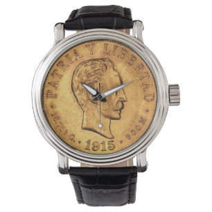 CUBAANSE GOUDEN MUNT HORLOGE