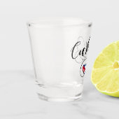 Cubaanse hartvlag, Cubaanse vlag Shot Glas (Links)